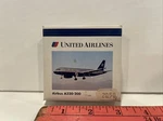 1:500 Herpa United Airlines Airbus A320 200 Toy Model Wings Classic Paint. Fixed Price $49.00.