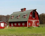 American Model Builders 119 Ho Country Barn Laser Art Building Kit. Fixed Price $70.99.
