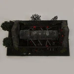 Menards Gauge Fire-damaged Engine House. Fixed Price $229.00.