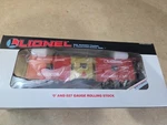 Lionel 6-16804 1991 Railroad Club Bay Window Caboose. Fixed Price $29.99.
