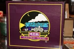 Mth MT-1019 No. 54 Lamp Post Set Maroon Metal 1930'S Style New In Box Accessory. Fixed Price $34.28.