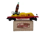 Gauge K-line K721-5101 Coca Cola Operating Bottle Searchlight Car. Fixed Price $89.77.