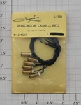 Suydam S-123R Ho Volt Red Indicator Lamps (pack Of 6). Fixed Price $5.00.