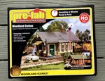 Woodland Scenics 1/87 Ho Station Pre-fab Landmark Structure Pf 5187 F/s. Fixed Price $32.66.