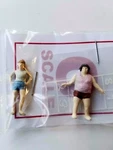 Arttista #1588 - 2 Girls Playing Hopscotch Scale Figures Model Trains New. Fixed Price $29.15.