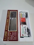 Line K-90004 Electric Train Gauge Railroad 1993 Christmas Boxcar W/box. Fixed Price $20.00.