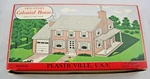 Plasticville & Gauge Two-story White Colonial House #1700 Ob New By Bachmann. Fixed Price $14.99.
