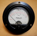Vintage Westinghouse Philco Dc Panel Mount Meter 0-100 Ma Volt Round Bakelite. Fixed Price $25.00.