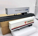 Con-cor? Ho Scale 40' Trailer Lot Of 2 Transamerica & National Piggyback Service. Fixed Price $24.99.