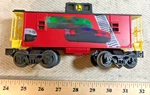Lionel 36594 Nascar Red Steel Center Cupola Style Lighted Caboose Gauge (c). Fixed Price $18.50.