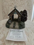 Thomas Kinkade Hawthorne Seaside Village 79738 Covered Bridge W/coa. Fixed Price $34.99.