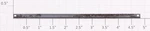 Lionel 3530-6 4-7/8" Long Metal Generator Car Door Guide (10). Fixed Price $10.00.