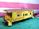 K-line K612-2111 Up Union Pacific Classic Bay Window Caboose 24528 For Parts. Fixed Price $20.00.