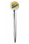 Retro Lionel Trains Ad Letter Opener Metal Silver Tone Executive With Case. Fixed Price $14.99.