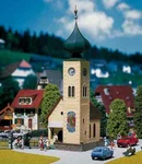 130238 Faller Ho Kit Of Church - New. Fixed Price $43.95.