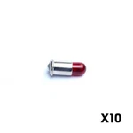 Red Socket Bulbs Q10 - Ho 1/87 Marklin E600010. Fixed Price $23.44.
