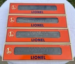 Lionel Pullman Passenger Cars 6-1070 6-1071 6-1072 6-1073 New Unopened. Fixed Price $649.00.