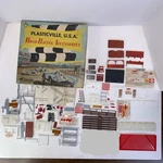 Plasticville Ho Scale Slot Car Buildings Set Assembly Grandstand Extremely Rare. Fixed Price $399.99.