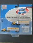 Mini Metals Icx Ih R-190 Tractor/ 32' Aero-van Trailer Set 1:60 Scale Classic. Fixed Price $18.99.