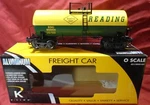 K-line Scale Reading Rdg Extruded Aluminum Single Dome Tank Car K6331-1932. Fixed Price $69.95.