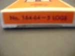 Lionel No. 164-64 Separate Sale Box Of (5-LOGS). Fixed Price $75.00.