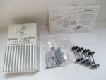 Vintage "walthers" Bettendorf "o" Gauge Die Cast Metal Truck Kit (style 15). Fixed Price $23.00.