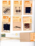Ho Passenger And Freight Car Parts, New Old Stock. Fixed Price $6.95.