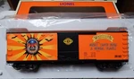 Lionel 48-1801050 Woodstock Brewing Autumn Box Car 2018 Lots Nib Scale. Fixed Price $135.00.