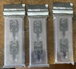 Walthers 920-6050 Streamlined Passenger Trucks W/talgo Couplers (6). Fixed Price $42.00.