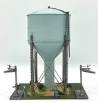 Walthers Cornerstone 933-3043 Ho Scale Steel Water Tower Custom Painted. Fixed Price $65.00.