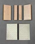 Piko Platform Ramps Station Track Crossing Scale Pola Excellent 6 Pieces. Fixed Price $36.99.