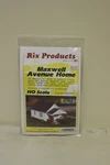 Rix Products Scale Maxwell Avenue Home Kit W/front Porch Item #628-0202. Fixed Price $14.69.
