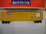 Lionel 6-17208 " Union Pac. Scale Size Dble Door Box Car 12 1/2 Lot #43448. Fixed Price $25.00.
