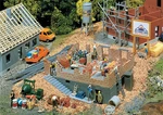 130307 Faller Kit Of House Under Construction - Patinated Model New. Fixed Price $43.99.