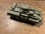Marx Toys 1/32ND Scale Plastic Wwii U.s. Armored Car Grey Wheels. Fixed Price $15.00.