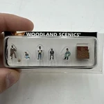 Woodland Scenics A2176 Scale Shoe Shiners - Nos. Fixed Price $14.99.