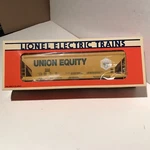 Lionel 6-19963 Ttos Convention Union Equity Hopper Car. Fixed Price $29.99.