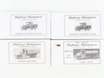 Lot Of 4 Ho Jordan Highway Miniatures Kits 1920S Ford & Mack Assorted Trucks. Fixed Price $64.95.