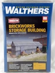 Ho Scale Brickworks Storage Building Kit Walthers #933-4101. Fixed Price $22.50.