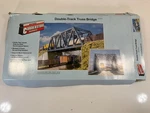 Walthers Cornerstone Ho 933-3012 Double Track Truss Bridge 15 X 4.25". Fixed Price $18.00.