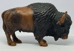 Schleich Brown American Buffalo Bison Animal Figure 14714 Retired 2013. Fixed Price $9.95.