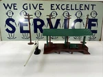 Vtg 1952 Plasticville Railroad Accessories Passenger Station ,telephone Pole Lot. Fixed Price $14.50.