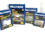 Walthers N-scale Building Kits, Scenery Details Lot Of 6 New And Used Items. Fixed Price $115.89.