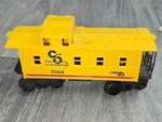 Vintage Lionel C&o Caboose 9064 Gauge Train Yellow Chesapeake Ohio Progress. Fixed Price $9.99.