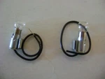 Lionel 2321-47 Lamp Socket & 57-300 14 Volt Large Head Bayonet Bulb, (pkg. Of 2). Fixed Price $21.95.
