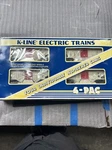 Lot 346: K-line 4PAC K-6278A Delaware & Hudson Hopper Cars W/coal Loads. Fixed Price $89.99.