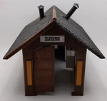 Pola G1815 Scale Silverton Engine Shed Building Kit (assembled). Fixed Price $99.99.