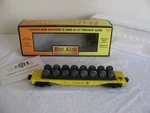 Mth Rail King O/O-27 Scale Alaska Flat Car W/ Wheel Set #30-76460 Nos. Fixed Price $34.99.