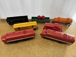 Loose Lot Of Lionel Postwar The Texas Special 211 With Cars & Tracks *untested. Fixed Price $99.95.