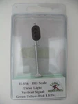 Tomar Industries Ho Accessory H-856: Three Light Vertical Signal, Sealed Pack. Fixed Price $33.00.